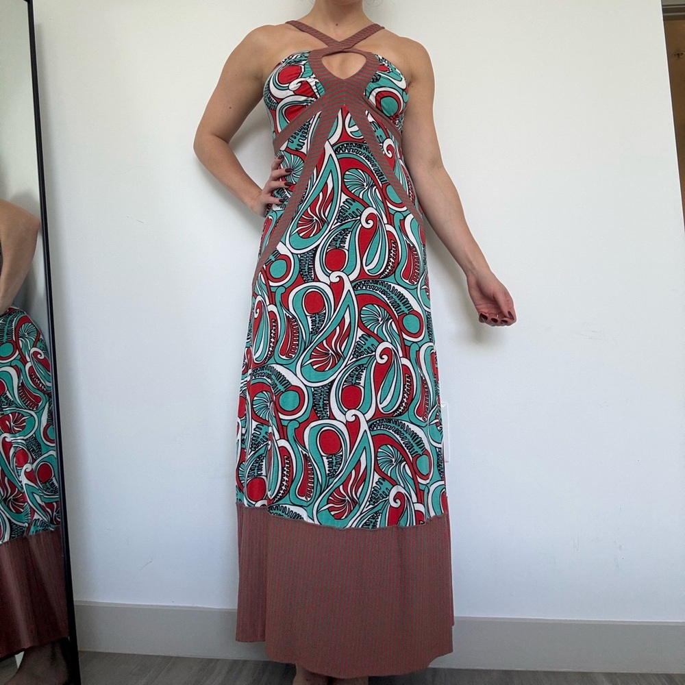 Rapsodia Maxi Patterned Dress View 3